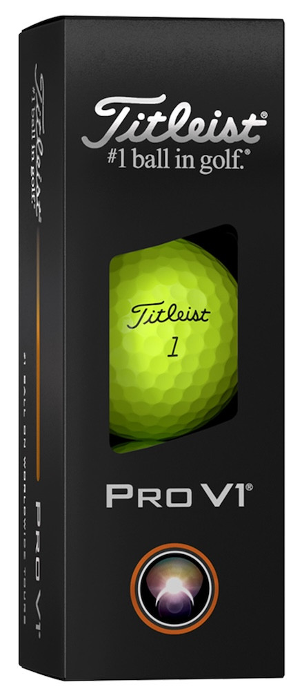 Titleist Pro V1 Golf Balls Yellow | RockBottomGolf.com