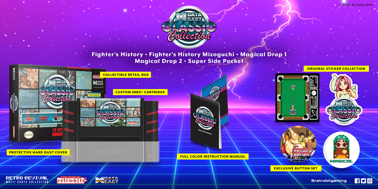 Data East Classic Collection [Super Nintendo] - Videogamesnewyork