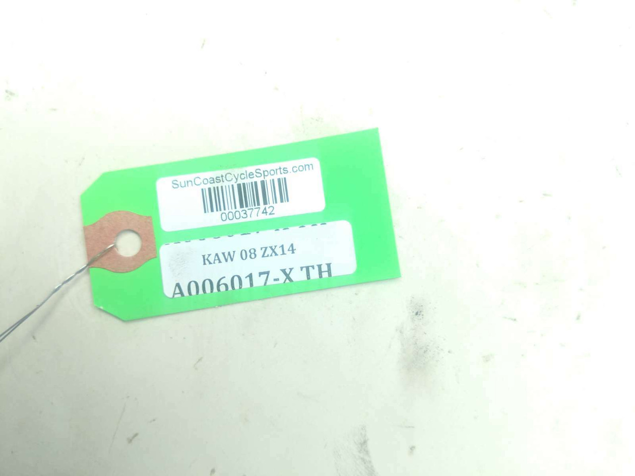 08 Kawasaki Ninja ZX14 Left Side Fairing Cover Panel 55028-0218