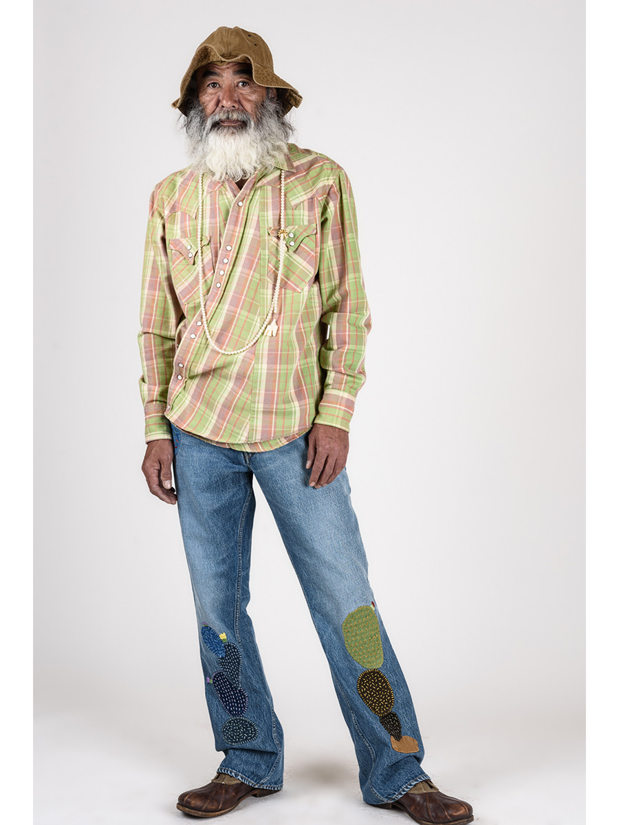 KAPITAL Pants/Shorts 14Oz Denim 5P Rat Flare Pants M's (Cactus