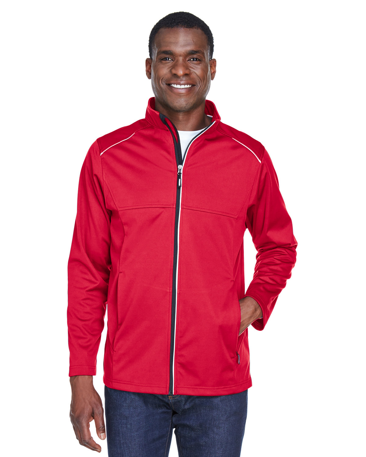 Core 365 CE708 Men Techno Lite ThreeLayer Knit TechShell