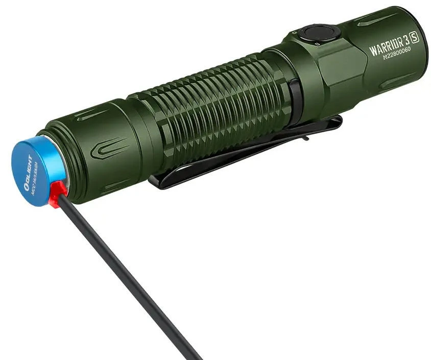 Olight Warrior 3S High Beam 2300 Lumen Tactical Flashlight - OD Green