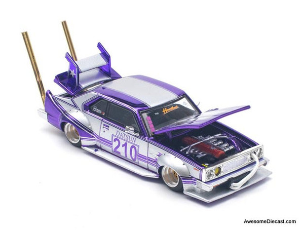 Nissan Skyline C210 Kaido Racer (Bosozoku Style), Purple/Silver 1