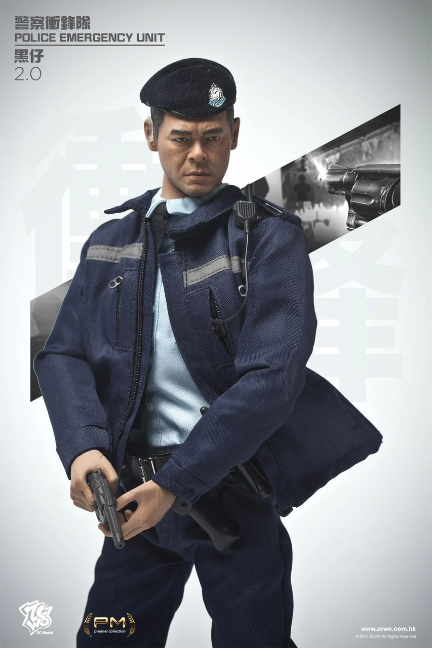 ZC-257] ZC World 1:6 Hong Kong Police Tactical Unit Black 2.0