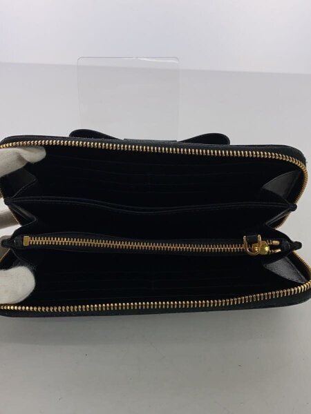 PRADA(プラダ) / 長財布/レザー/BLK/リボン/レディース | 中古品の販売