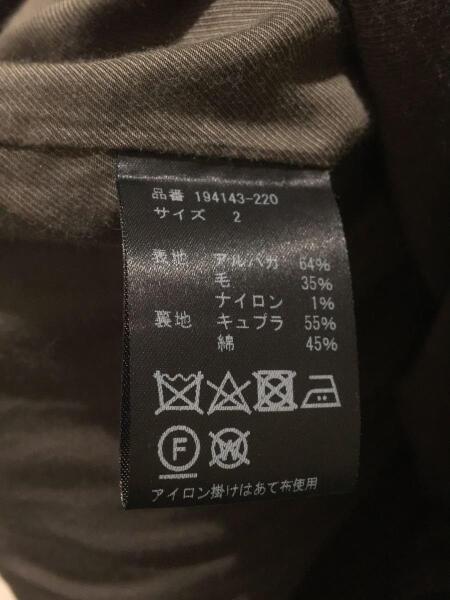 WIRROW(ウィロウ) / Alpaca Wool Zip Up Blouson 2/アルパカ/BRW