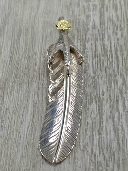WING ROCK(ウイングロック) / クロー付フェザー/SV925/SLV/K18 | 中古