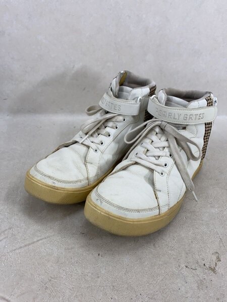 PEARLY GATES(パーリーゲイツ) / ハイカットスニーカー/--/WHT | 中古