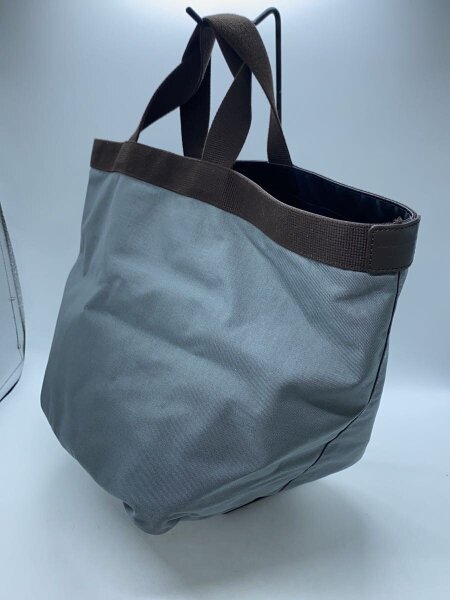 Herve Chapelier(エルベシャプリエ) / トートバッグ/ナイロン/GRY/無地