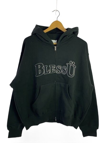 BLESS U(ブレスユー) / ジップパーカー/M/コットン/BLK/BU0158 | 古着