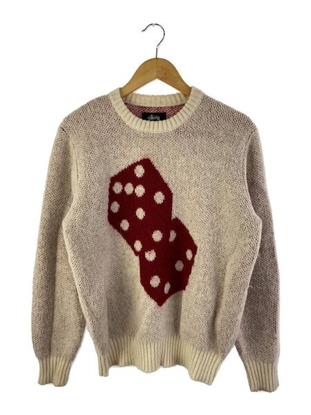 STUSSY(ステューシー) / ニット・セーター(厚手)/S/ナイロン/WHT/Dice