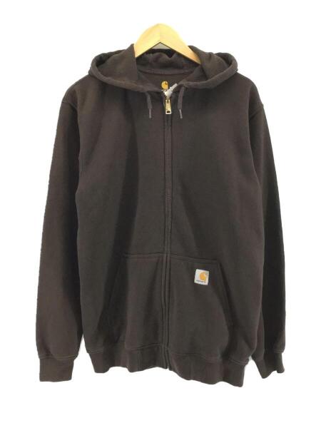 Carhartt(カーハート) / ジップパーカー/M/コットン/ブラウン/茶色