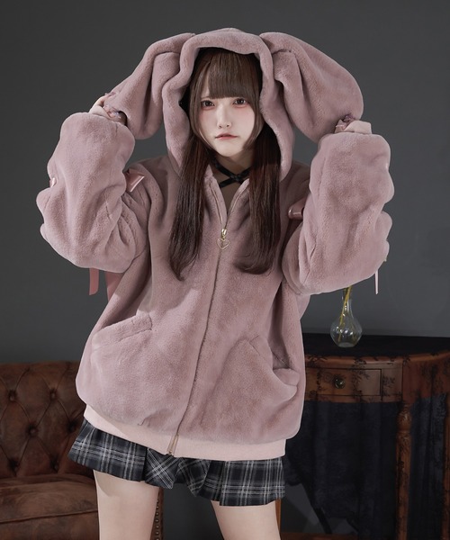 PAL ELFY | うさ耳ファーコート/地雷系 量産型 - Buyee, an Online