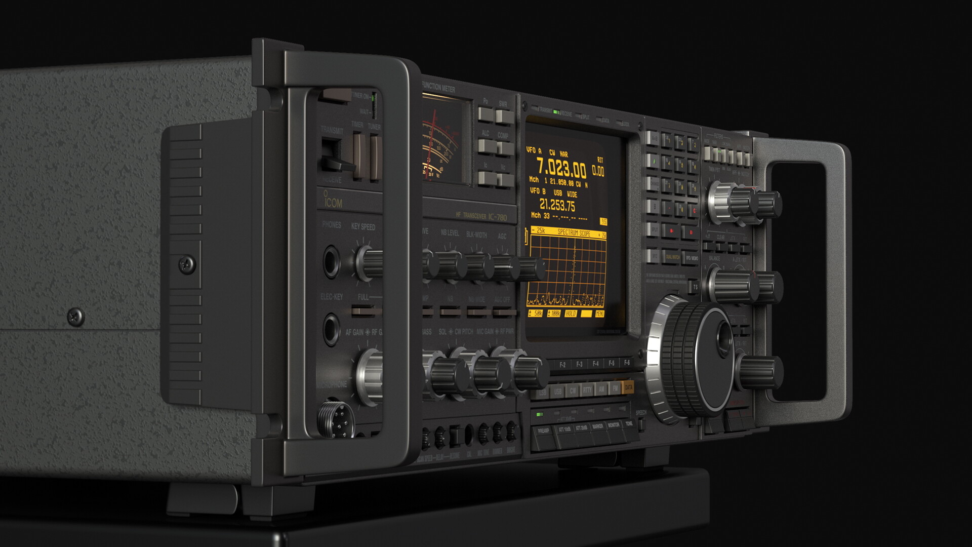 Ilya Polyakov - To see and hear. Tribute to ICOM IC-780.