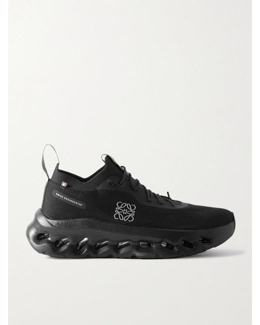 Loewe X On Cloudtilt Recycled-polyester Low-top Trainers in Black