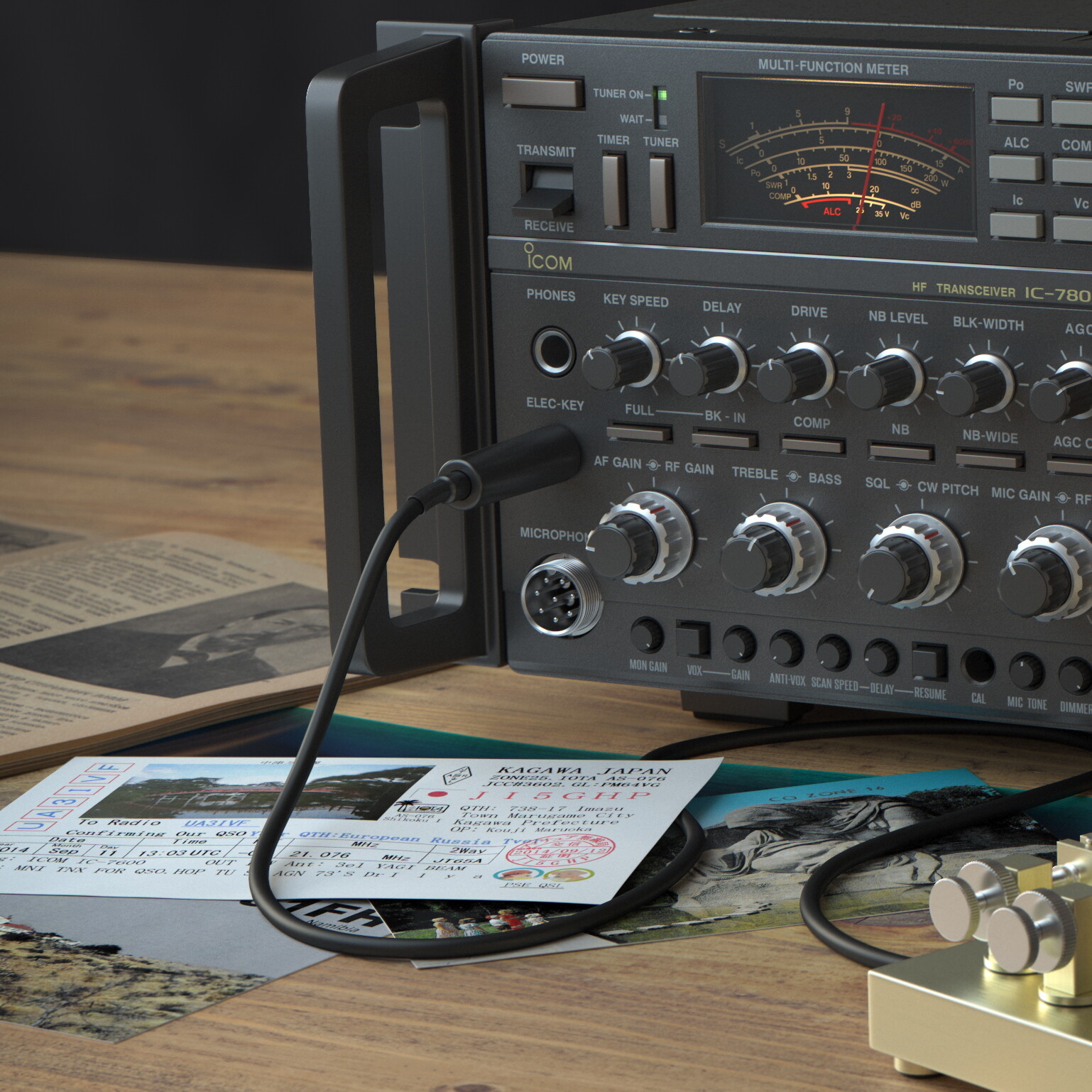 Ilya Polyakov - To see and hear. Tribute to ICOM IC-780.