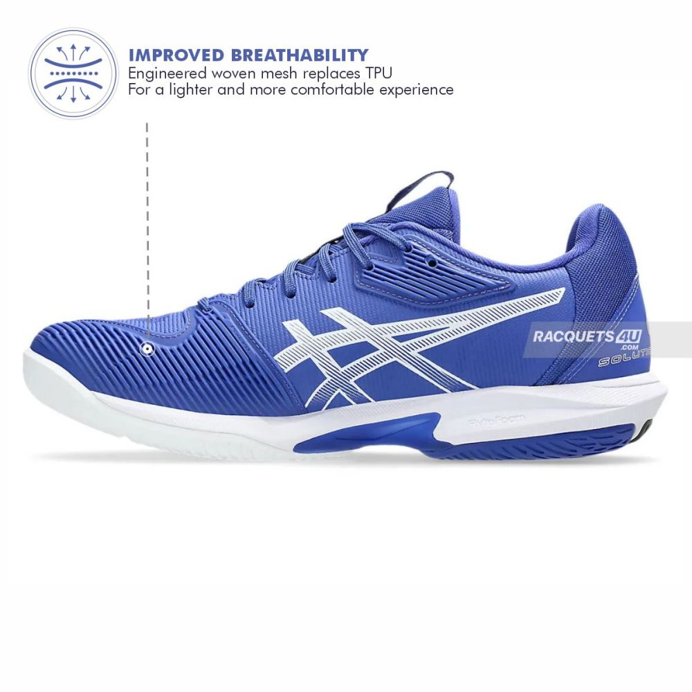 ASICS Solution Speed FF3 Tennis Shoes (Dark Cobalt/White)