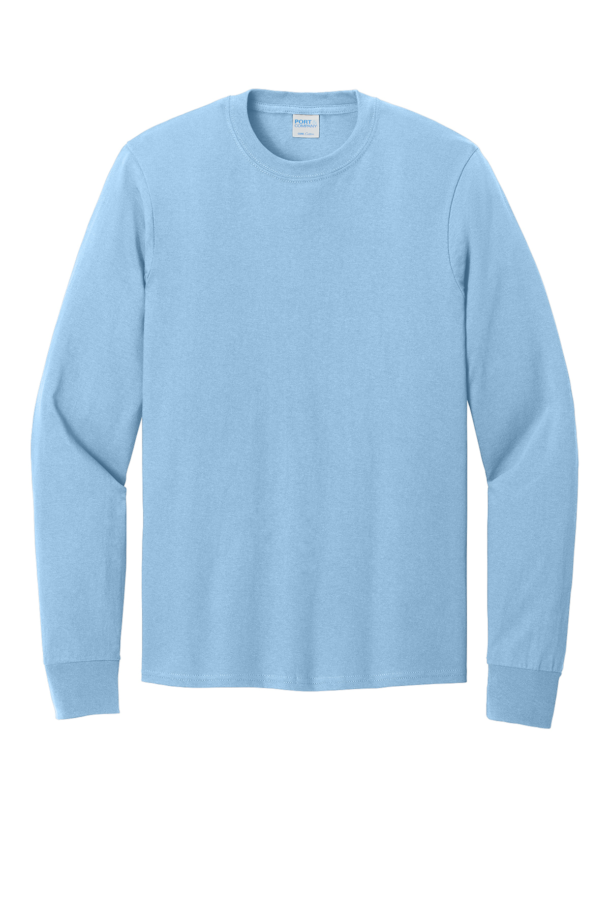 Port & Co Long Sleeve Core Cotton Tee | Product | Port & Company