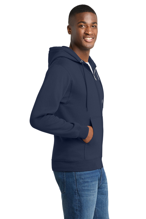 Port & Co Core Fleece Full-Zip Hooded Sweatshirt | Product | SanMar
