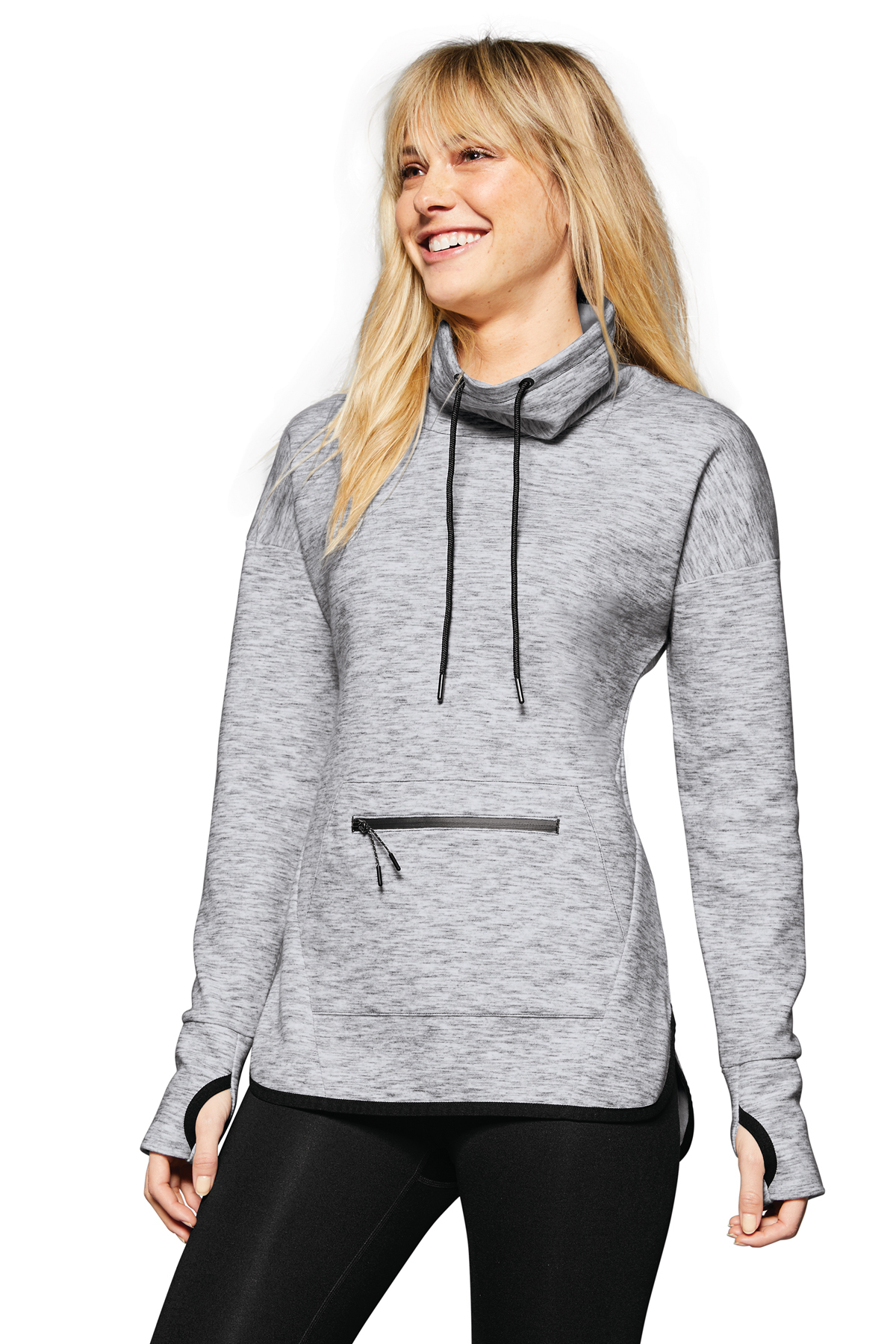 Sport-Tek Women's Triumph Cowl Neck Pullover | Product | Sport-Tek