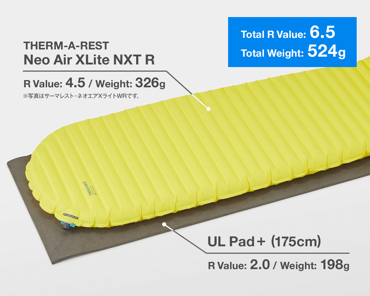 UL Pad+ | 山と道 U.L. HIKE & BACKPACKING