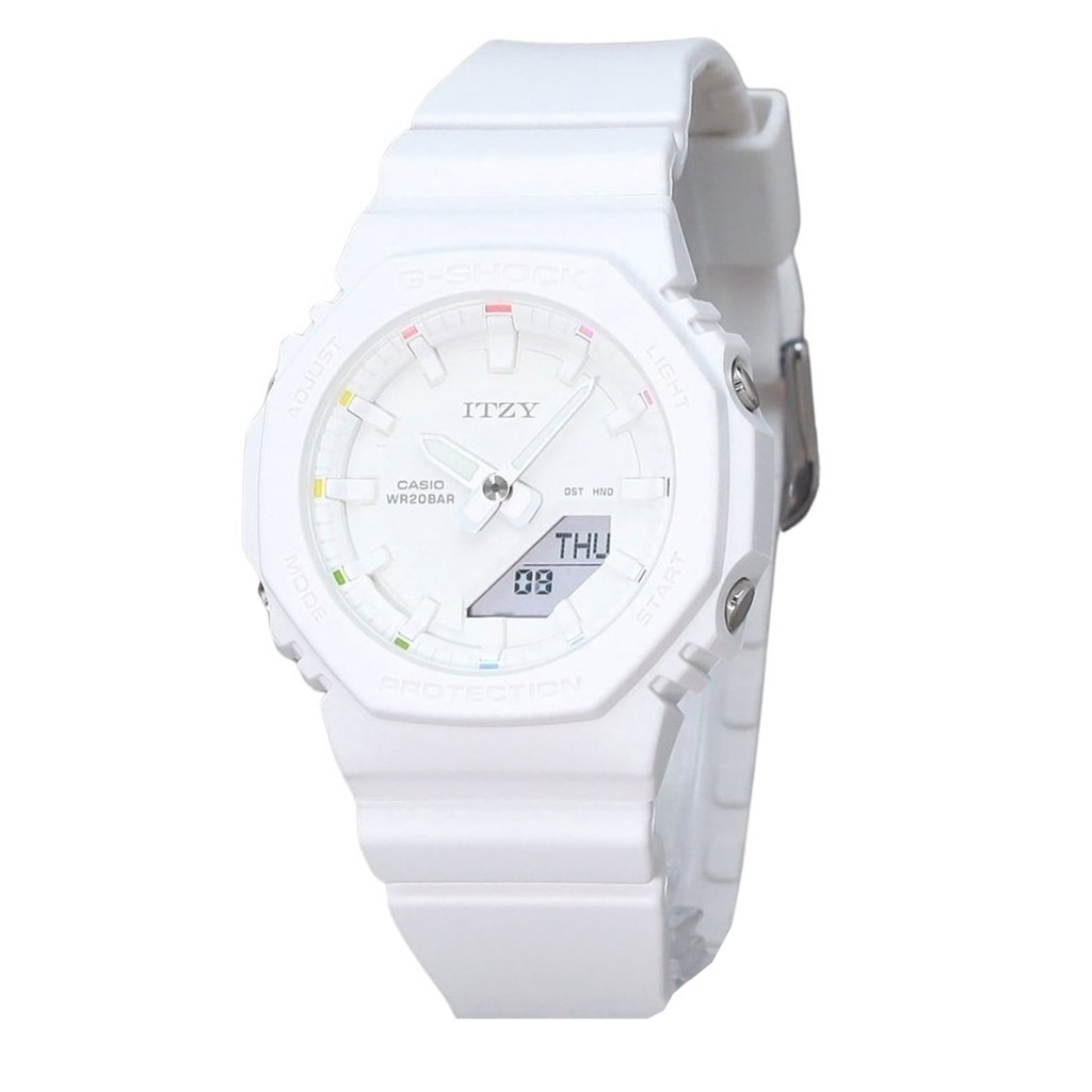 カシオ G-Shock アナログ デジタル ITZY コラボレーション ホワイト