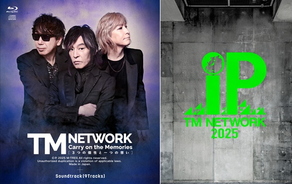 TM NETWORK ライブBlu-ray『Carry on the Memories -3つの個性と一つの