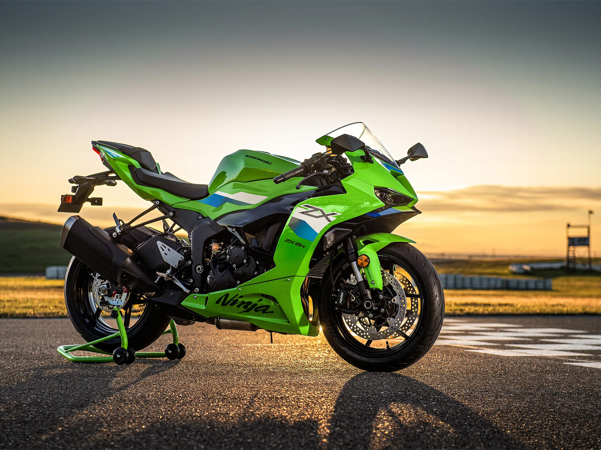 New 2026 Kawasaki NINJA ZX-6R ABS Lime Green | Motorcycles in