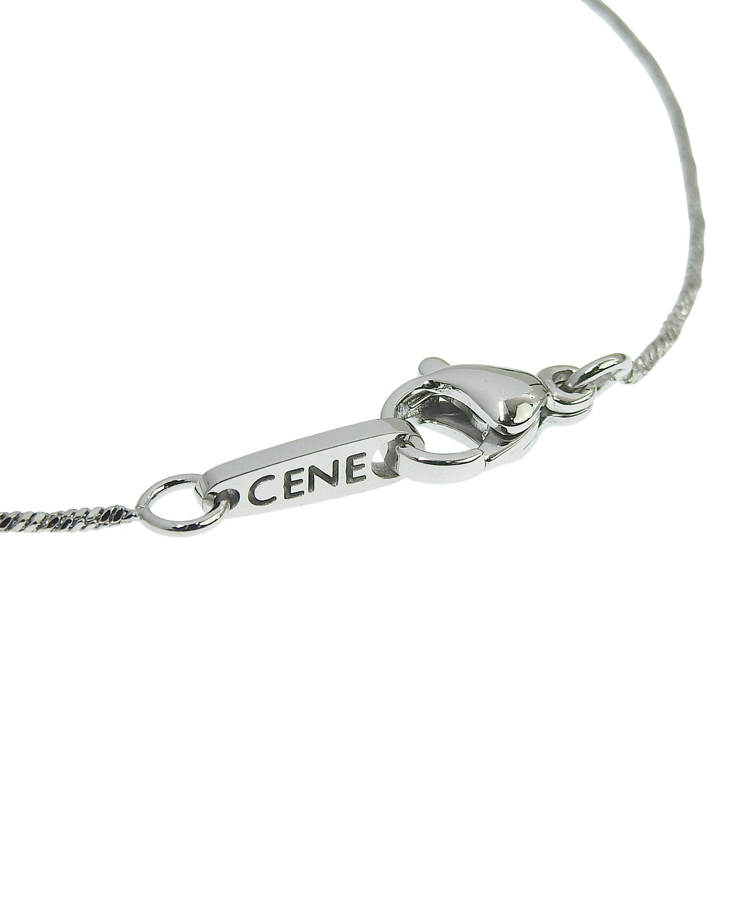 シルバー]スレッドチェーンブレスレット