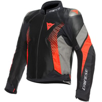 DAINESE Mugello Black / Fluo-Red Jacket · Motocard