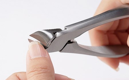 SUWADA] つめ切り クラシックL 茶革ケースセット ニッパー型爪切り