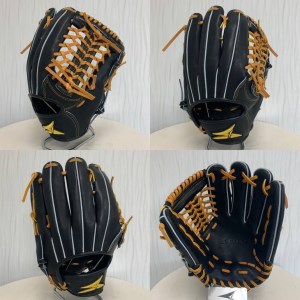 SAEKI 野球グローブ 【軟式・品番175】【ブラック】【Rオレンジ