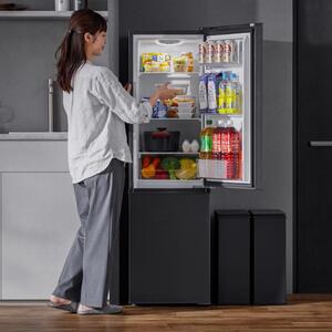 冷凍冷蔵庫 アイリスオーヤマ 170L IRSD-17A-B ブラック ｜ 冷蔵庫 新