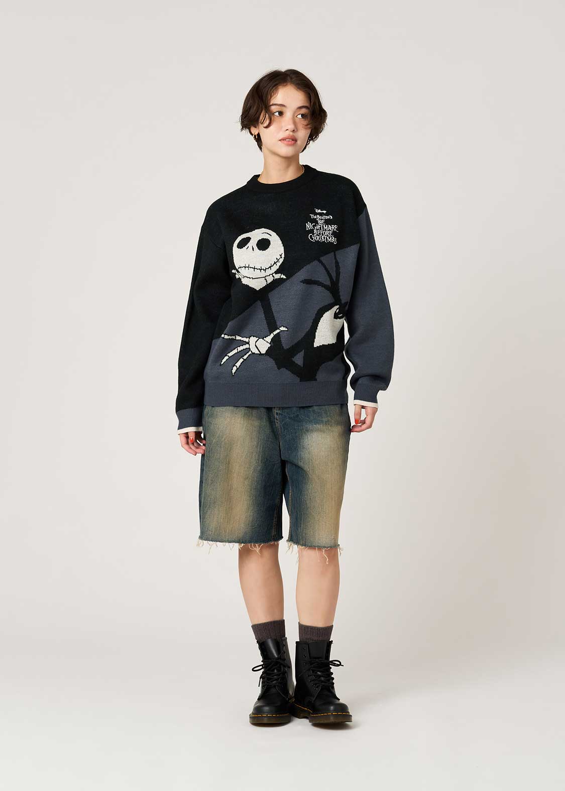 君のそばに｜ウォッシャブルジャカードニット｜ユニセックス｜グラニフ