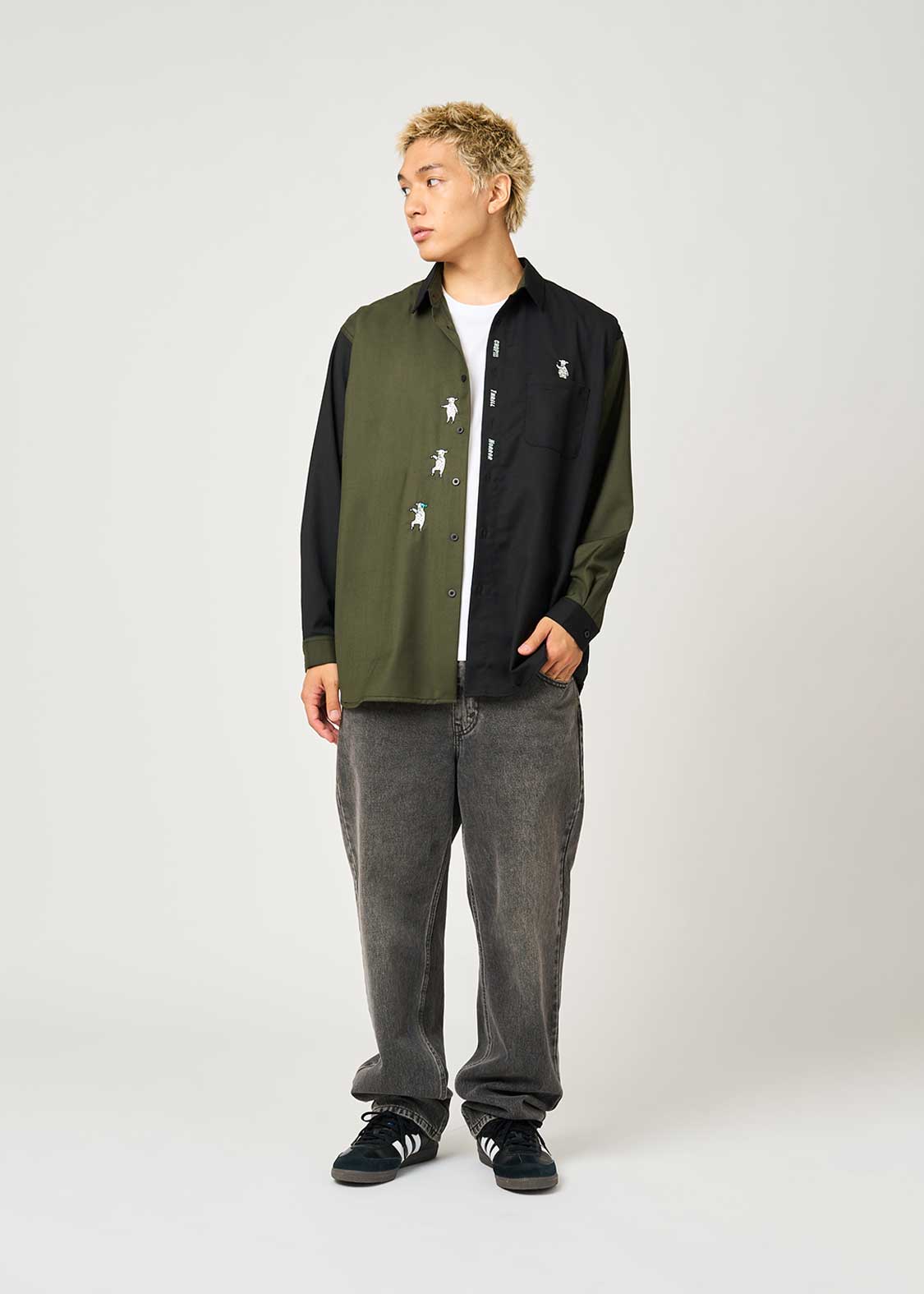 ラムチョップホラーダンス｜ルーズフィットシャツ｜ユニセックス