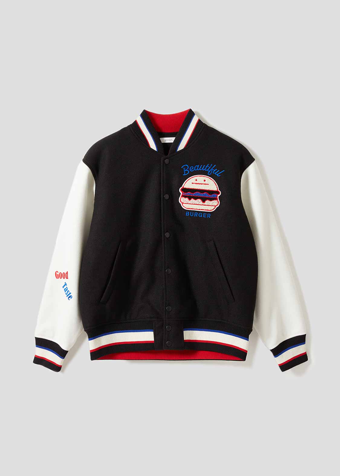 ビューティフルシャドーバーガー｜スタジアムジャンパー｜ユニセックス