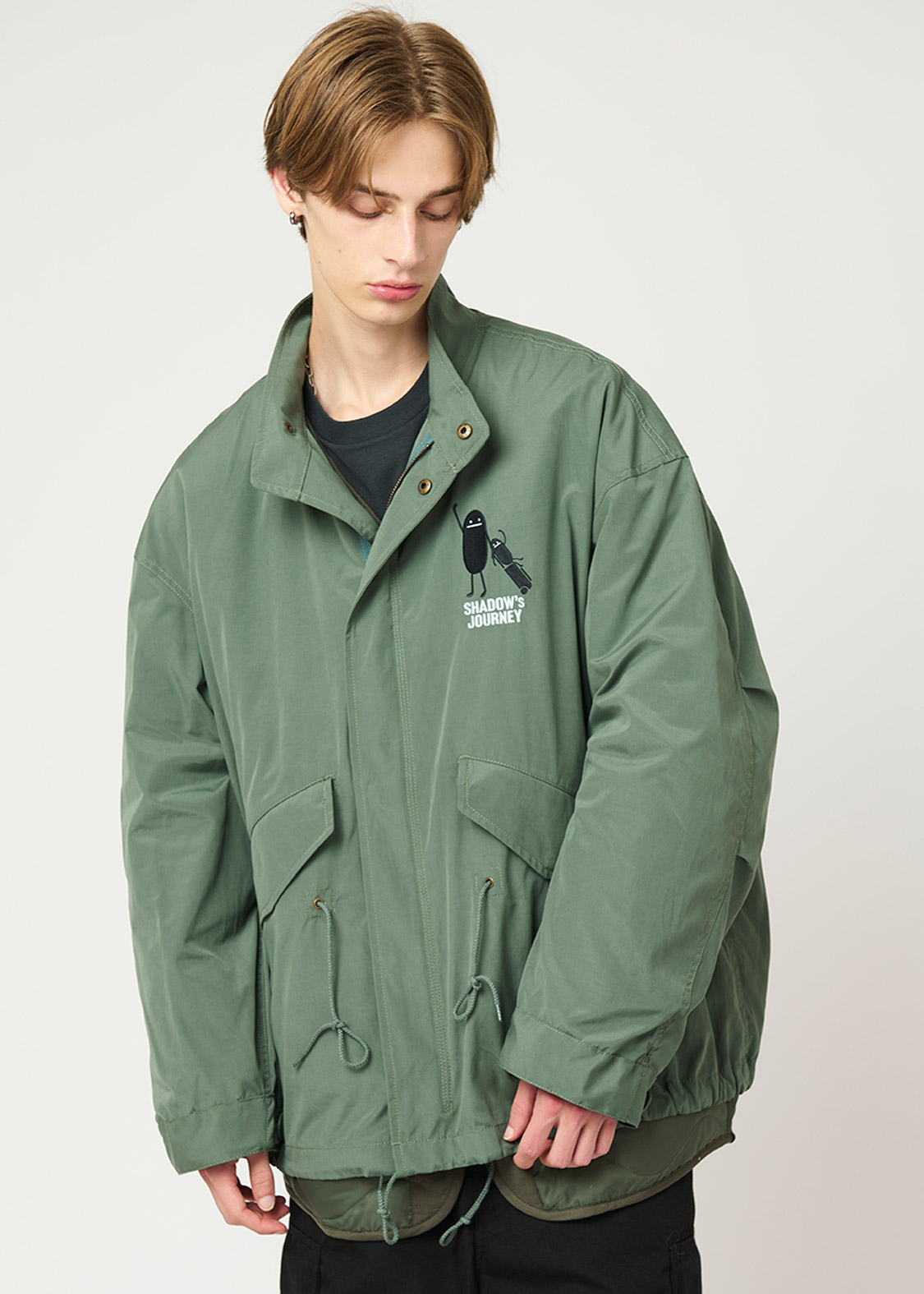 ビューティフルシャドージャーニー｜ショートモッズコート｜ユニ