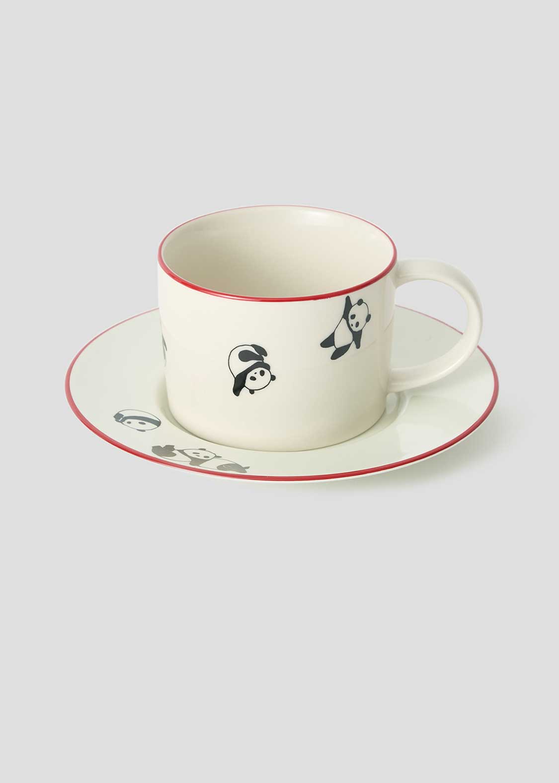 ローリングパンダズ｜カップ＆ソーサーセット｜ホームグッズ｜グラニフ