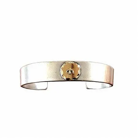 買取価格72,000円】goro's(ゴローズ) バングル 平打ちブレスレット 金