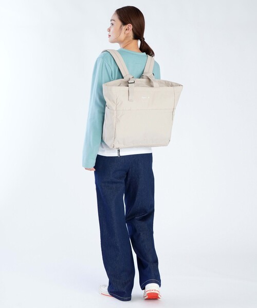 ロゴ ペアレンツバッグ マザーズバッグ（マザーズバッグ）｜agnes b