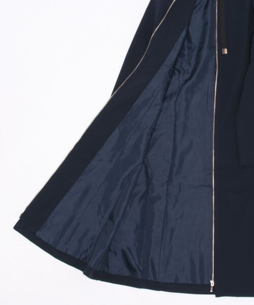 パール付き ウエストベルト ロング マウンテンパーカー（マウンテン