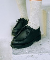 KLEMAN｜クレマンのモカシン/デッキシューズ（ブラック/黒色系）通販