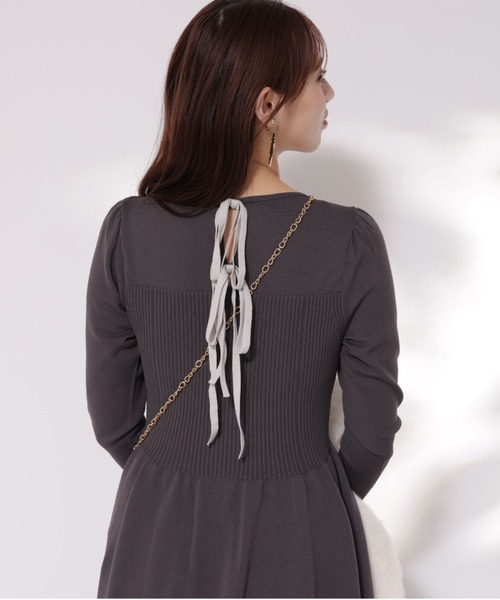 Mystrada（マイストラーダ）の「Vネックホールワンピース（ワンピース