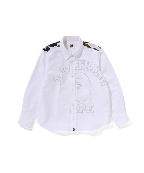 セール】1ST CAMO STRIPE OXFORD BD SHIRT（シャツ/ブラウス）｜A