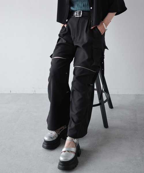 HARE（ハレ）の「2WAYメタルカーゴパンツ(HARE)（カーゴパンツ）」 - WEAR
