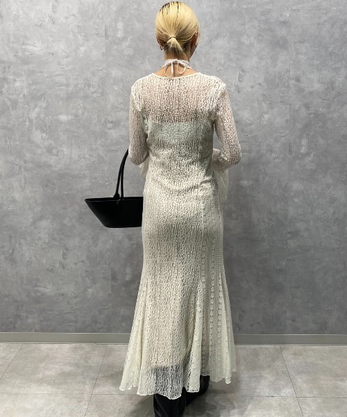 BELLSLEEVE LACE DRESS/ベルスリーブレースドレス（ワンピース）｜JOSE