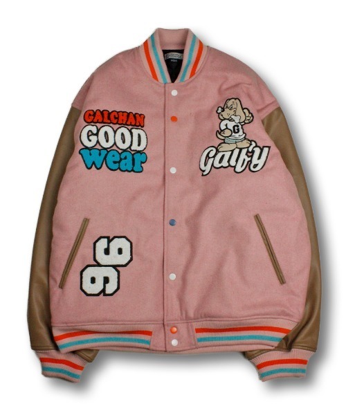 セール】GALFY/ガルフィー二代目わんわん大学JKT（スタジャン）｜GALFY