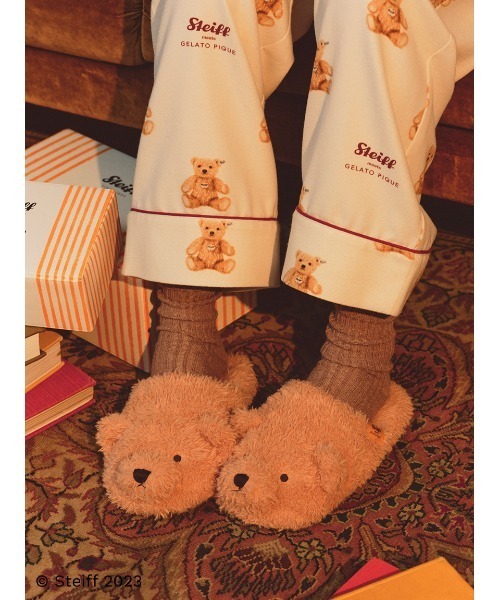 gelato pique（ジェラートピケ）の「【Steiff】ルームシューズ（ルーム
