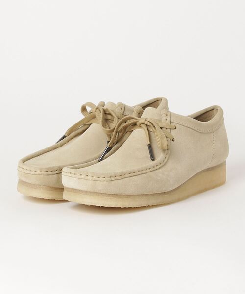 WEB限定 CLARKS-WALLABEE C/O/クラークス ワラビー（モカシン/デッキ