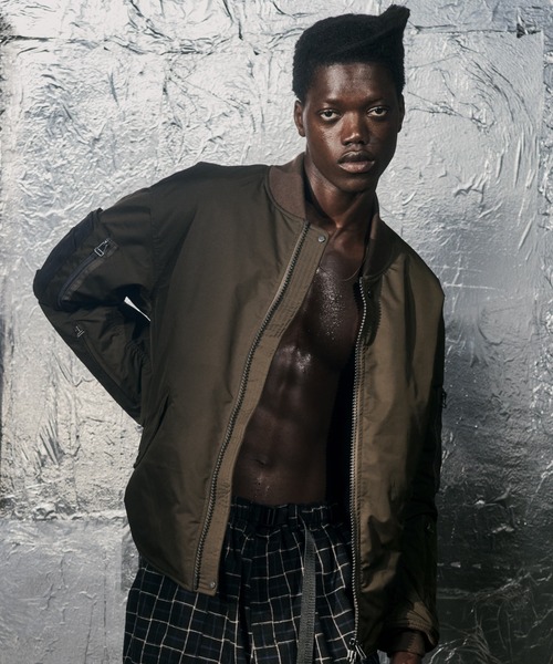 BAL（バル）の「【2023秋冬】NYLON TWILL BOMBER（MA-1）」 - WEAR